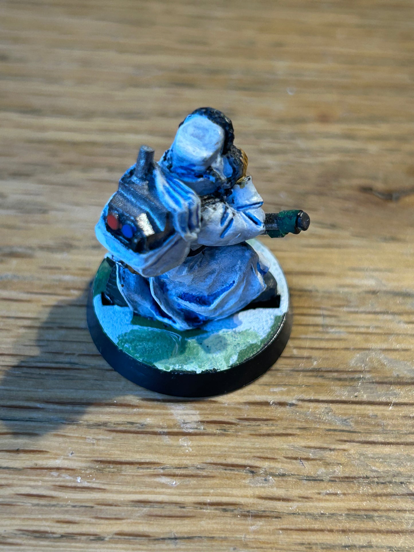 Warhammer 40k imperial guard Valhallan comm vox trooper