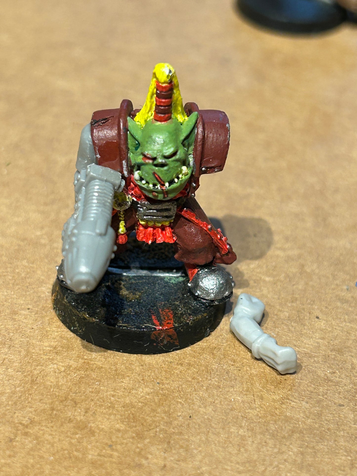 Ork Evil Sunz Boss Metal OOP 1989 Warhammer 40k Rogue Trader