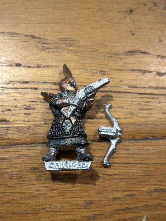 Warhammer Fantasy Old World Dark Elf Crossbowman marauder miniatures