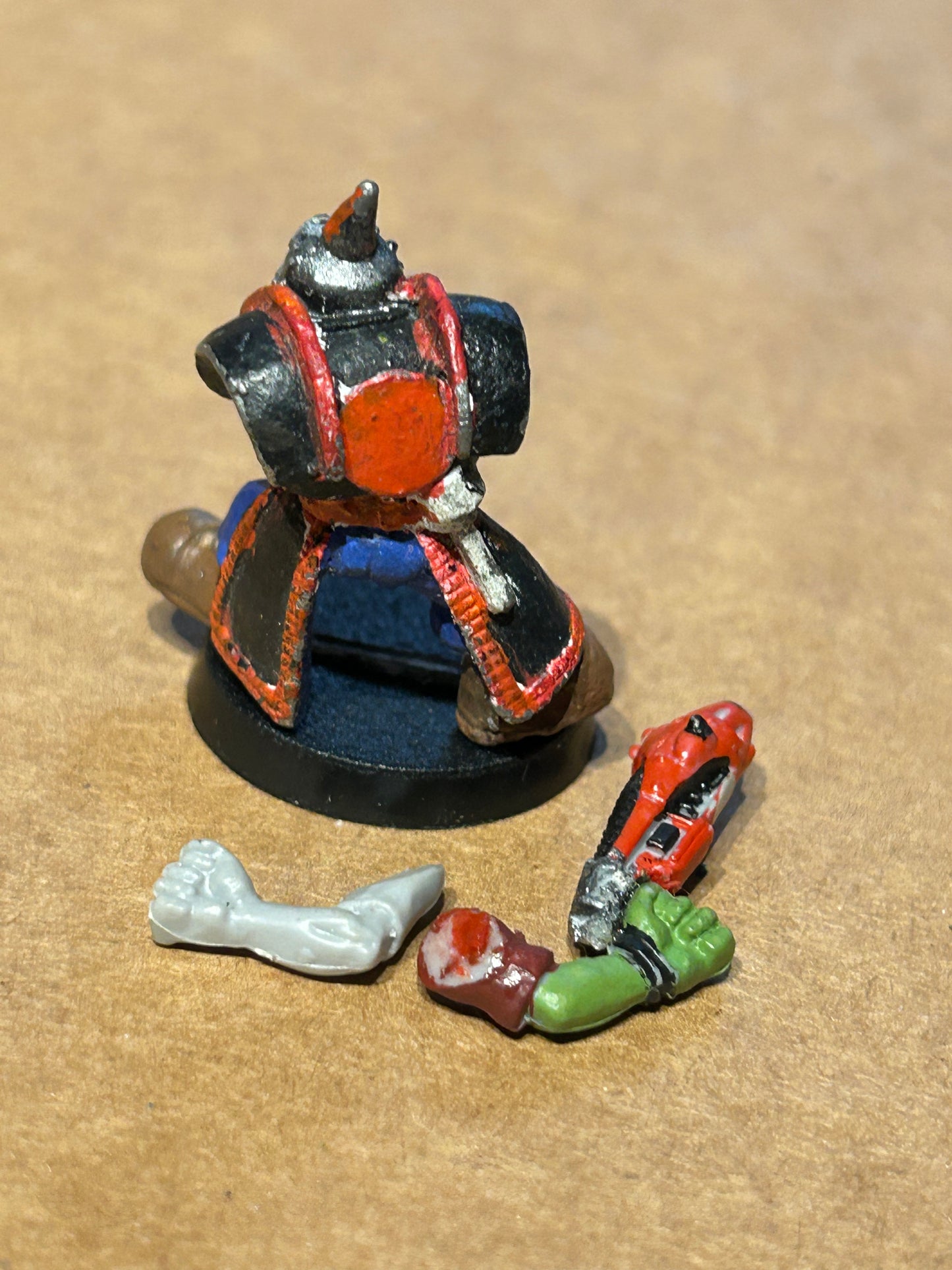 Rogue Trader Goff nob Metal - Classic Warhammer 40K Mini by Games Workshop