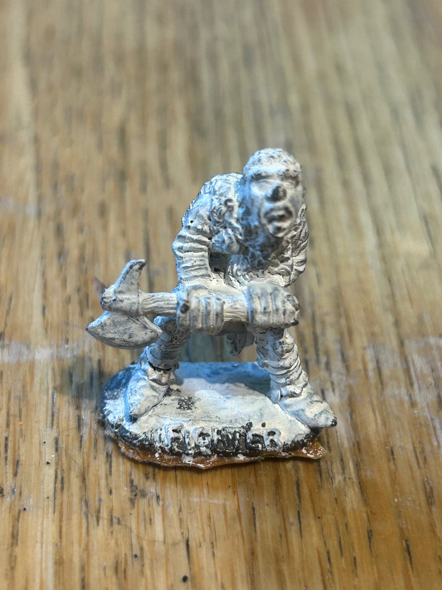 Citadel Warhammer 80s pre-slotta C10 Half Orc fighter