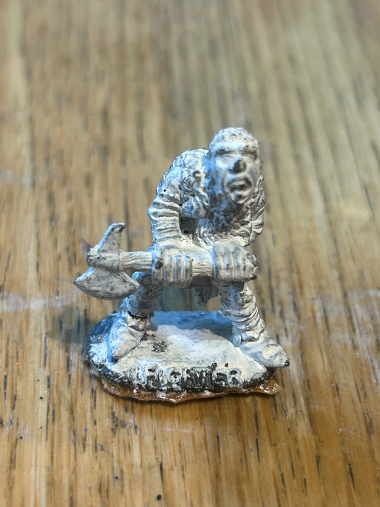 Citadel Warhammer 80s pre-slotta C10 Half Orc fighter