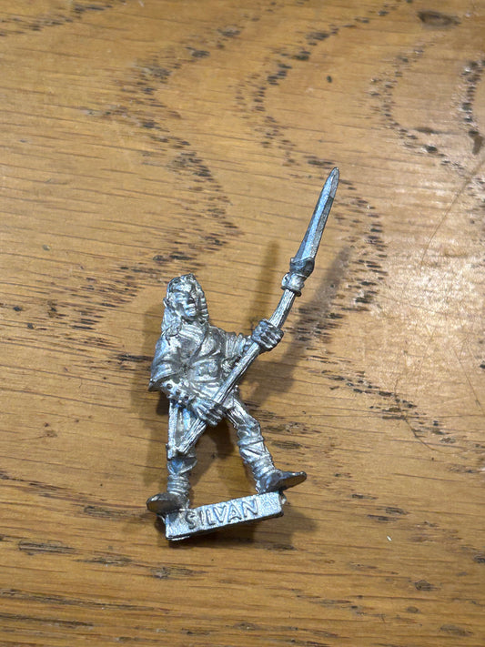 ME31 Silvan Wood Elf with spear Middle Earth Citadel Metal