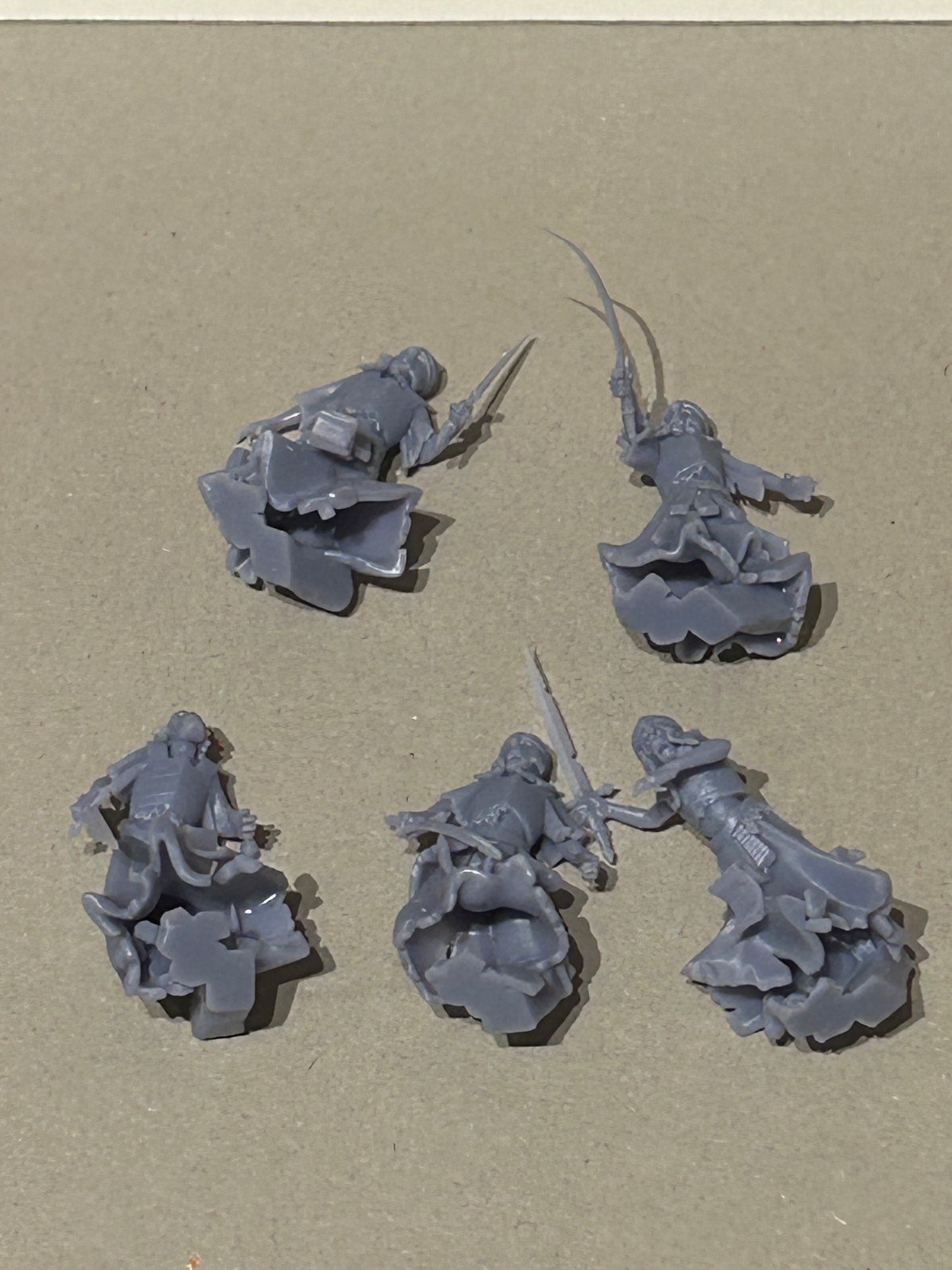 Warhammer fantasy undead tomb wraiths 3d printed proxies (bought from someone with a license)