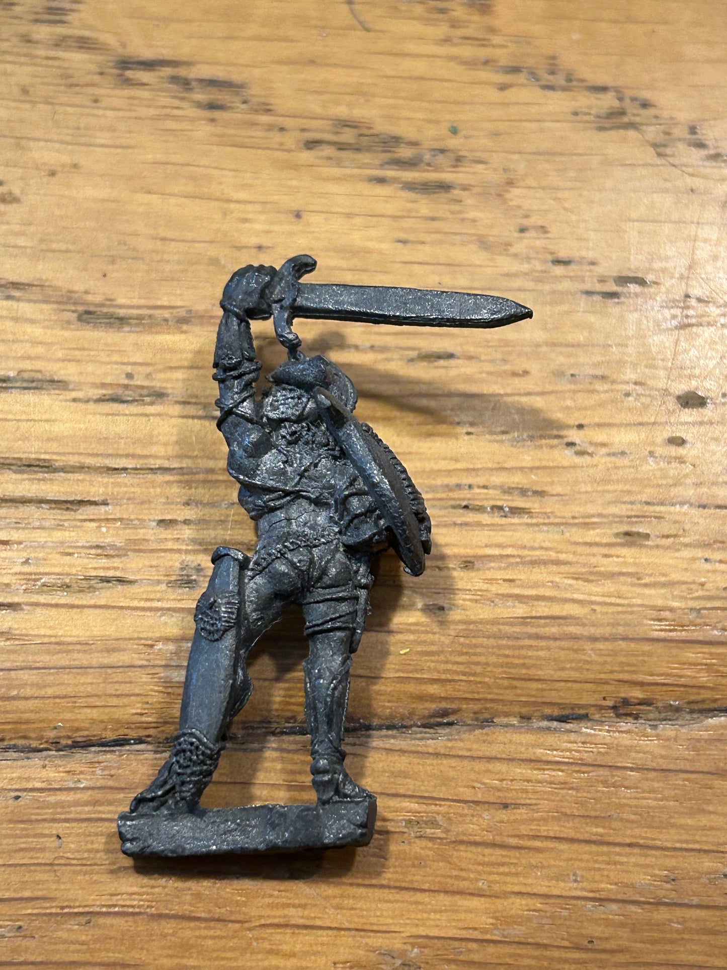 Citadel Warhammer - Chaos Warrior - C35 / 85-12 - sword vixen - 1980's - Metal -