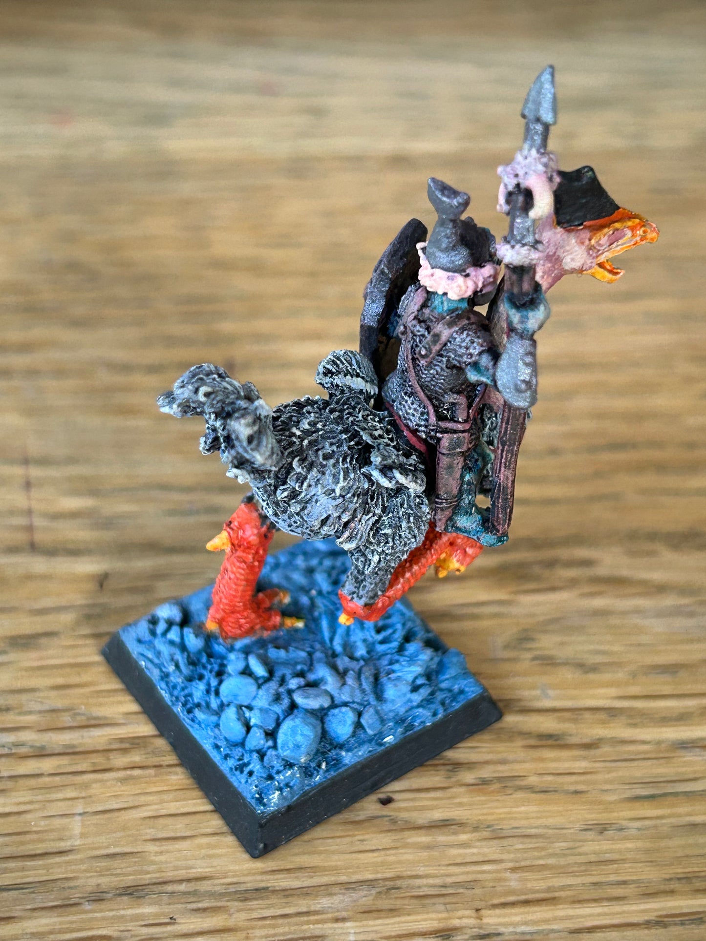 Goblin Lord on Giant Cassowary RAFM