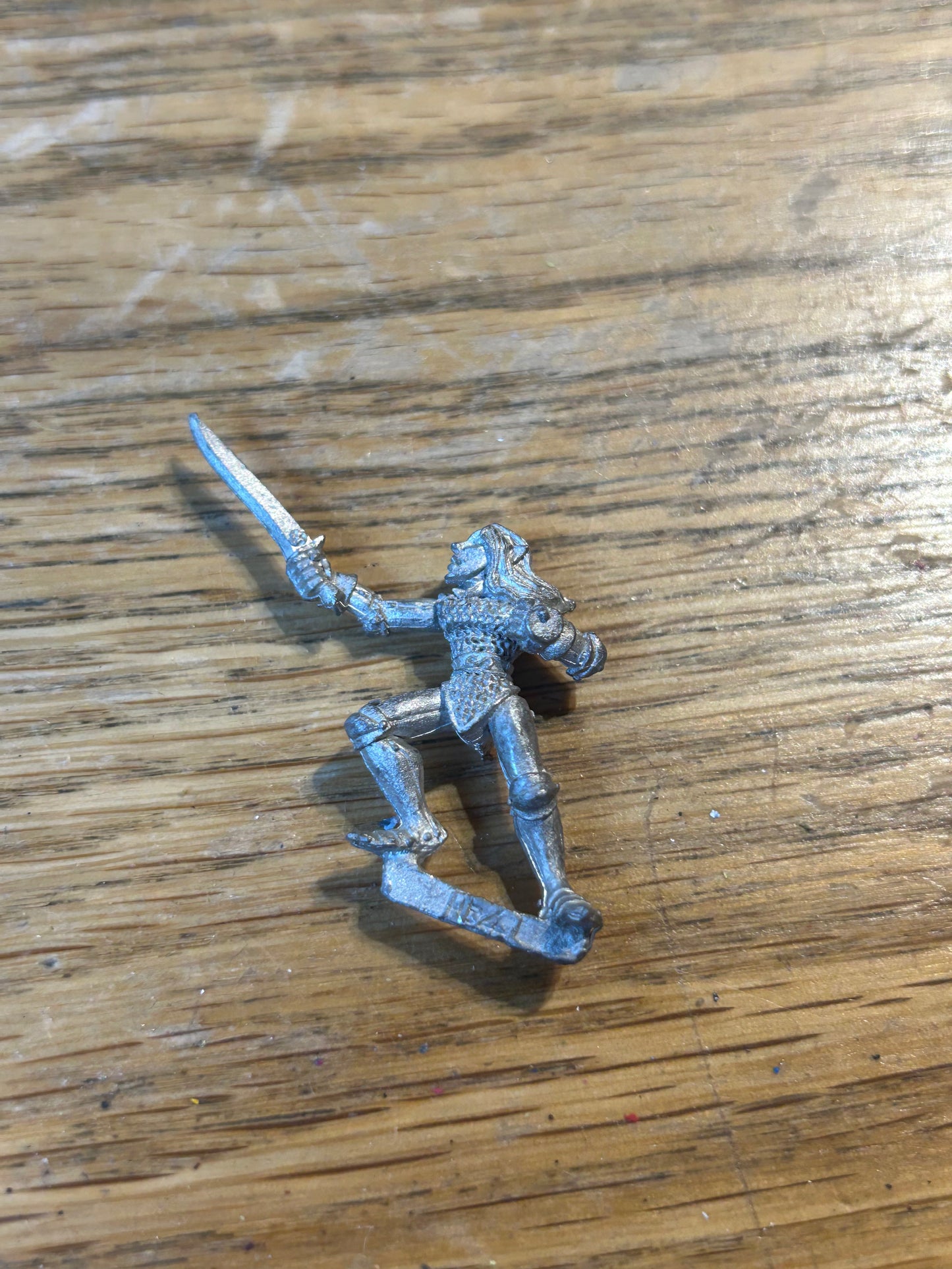 Games Workshop Warhammer Marauder high Elf with sword MM81/5 05 Elves Metal Figure Fantasy OOP
