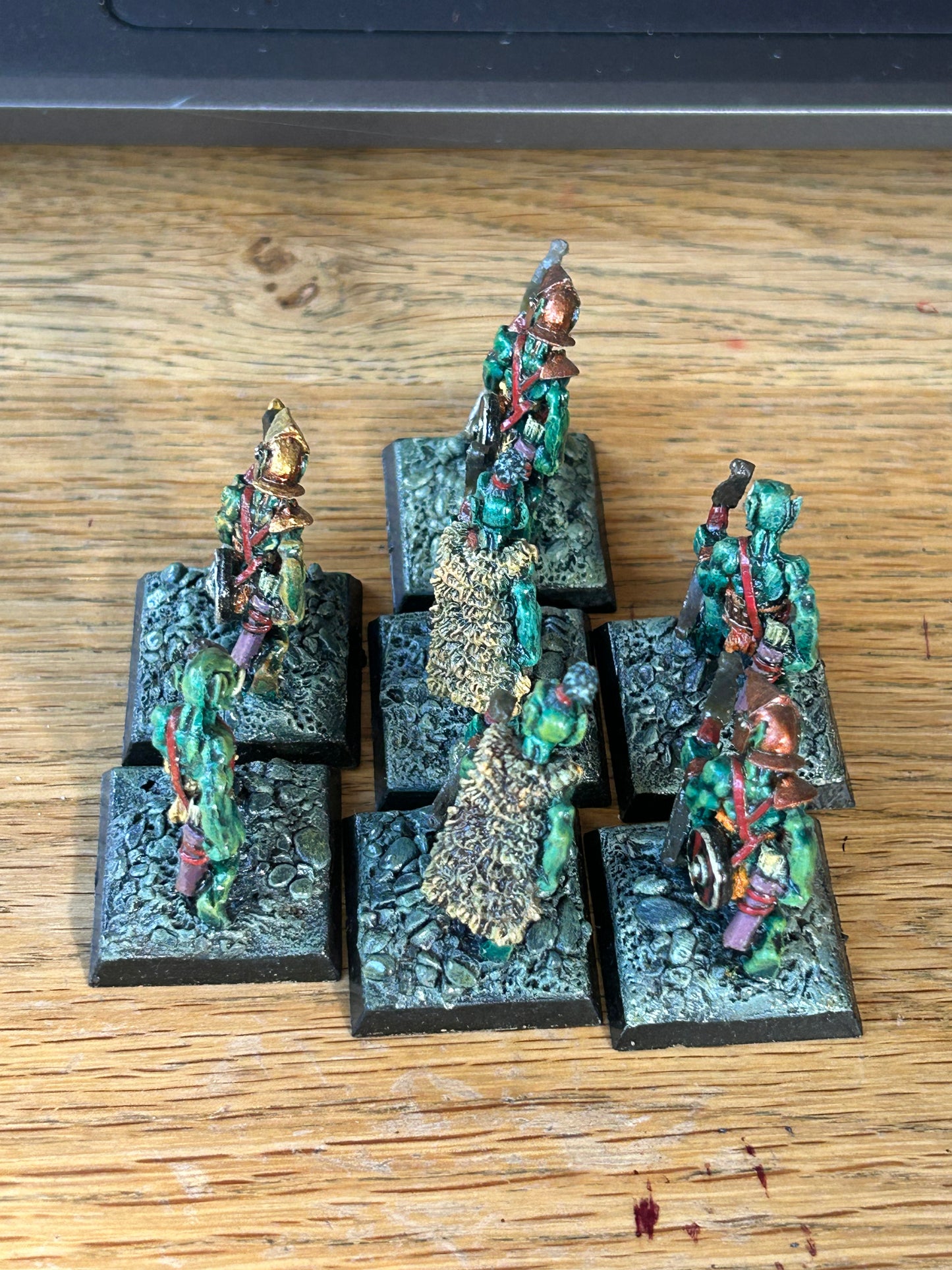 RAFM miniatures orc archers x7