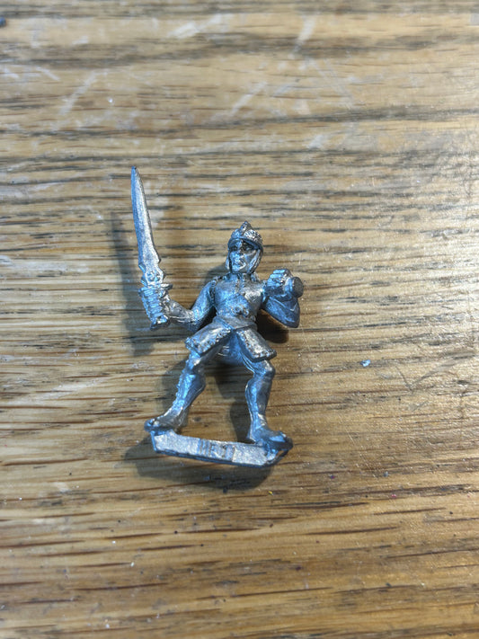 Games Workshop Warhammer Marauder high Elf with sword MM81/2 04 Elves Metal Figure Fantasy OOP