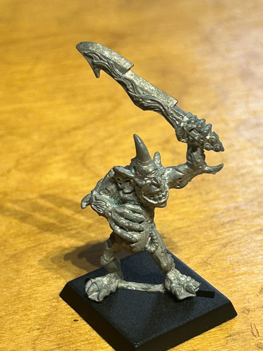 Warhammer fantasy demons of chaos nurgle plague bearer marauder miniatures