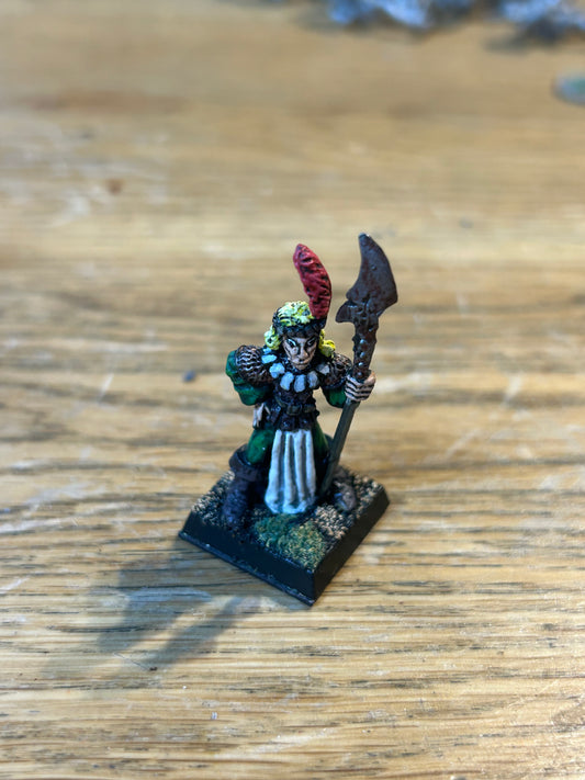 Vintage Citadel 1980s Lord Of The Rings MERP ME32 “ Noldor Deep Elf “ (B) with halberd