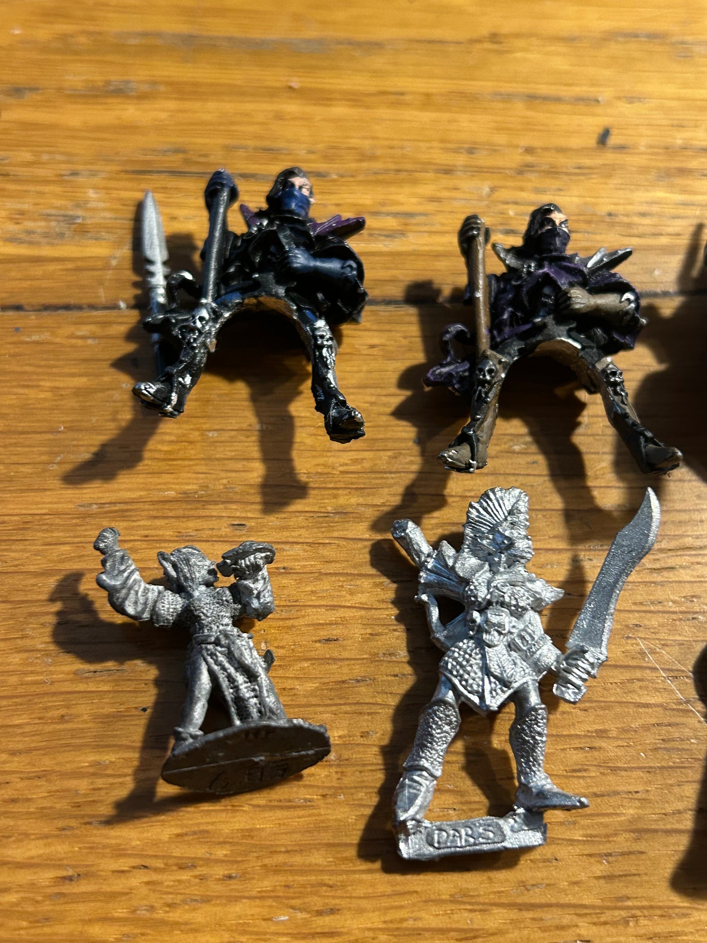Warhammer fantasy broken dark elf miniatures x6