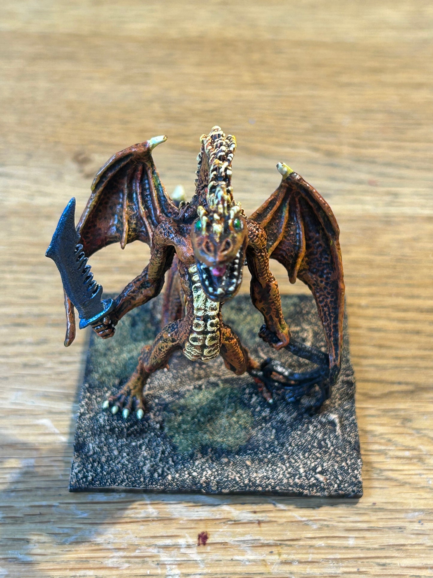 Ral partha Rogan the Balrog Dragon (really nicely painted)