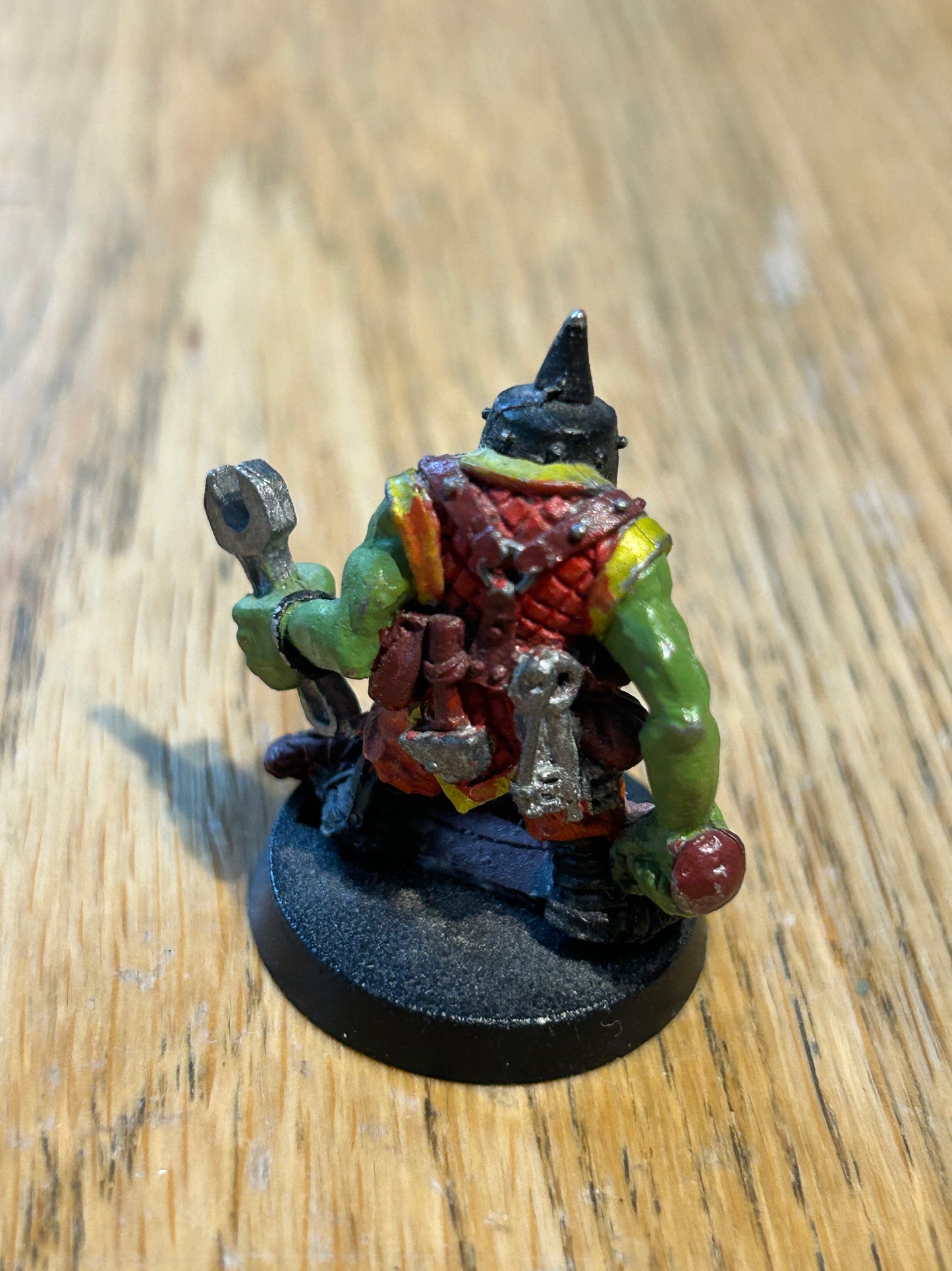 Games Workshop Warhammer 40k Rogue Trader Hop Splat Field Gun Mek Boy with whip  GW