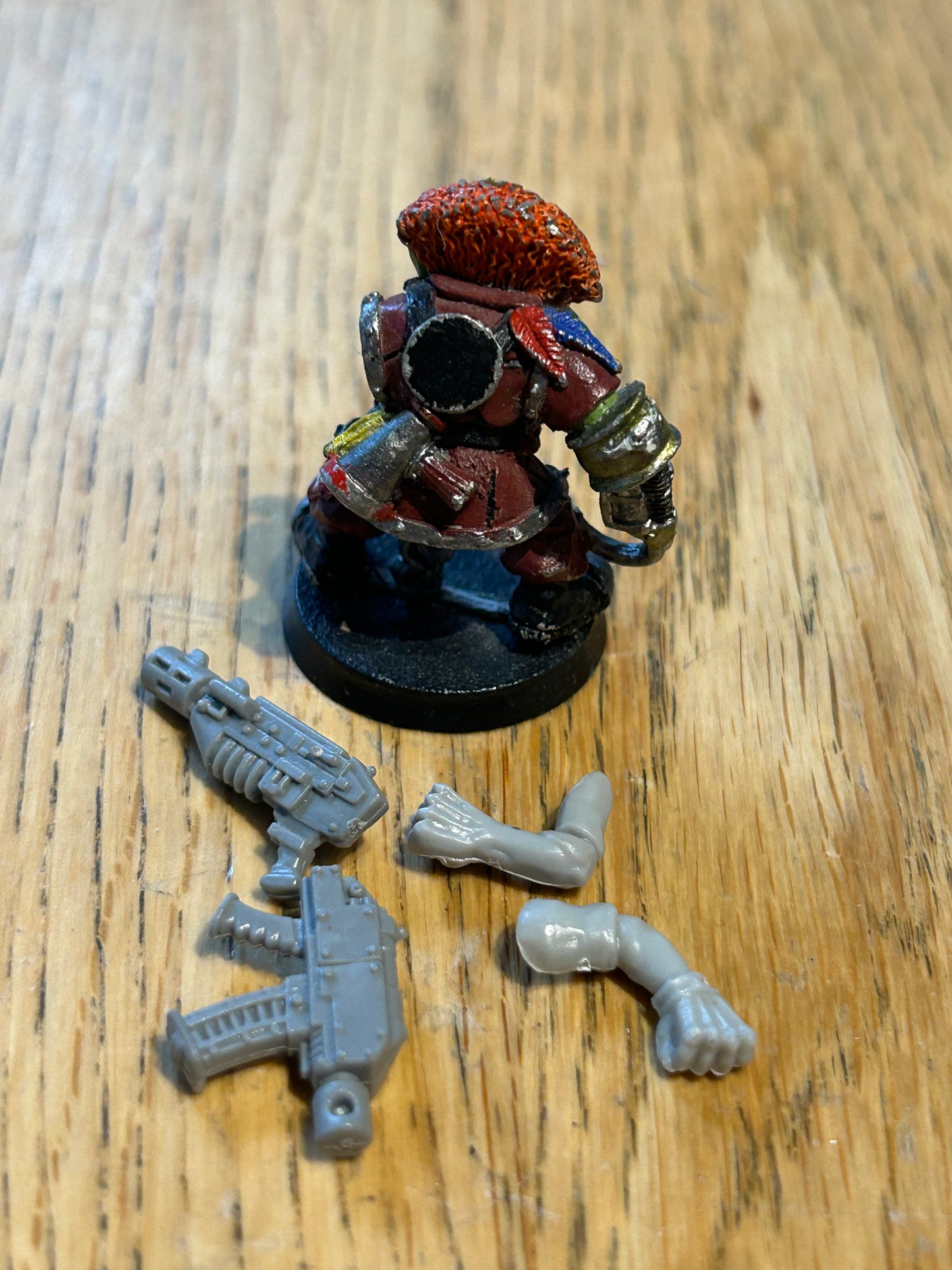 Warhammer 40k Rogue trader snakebite runt herd with hook