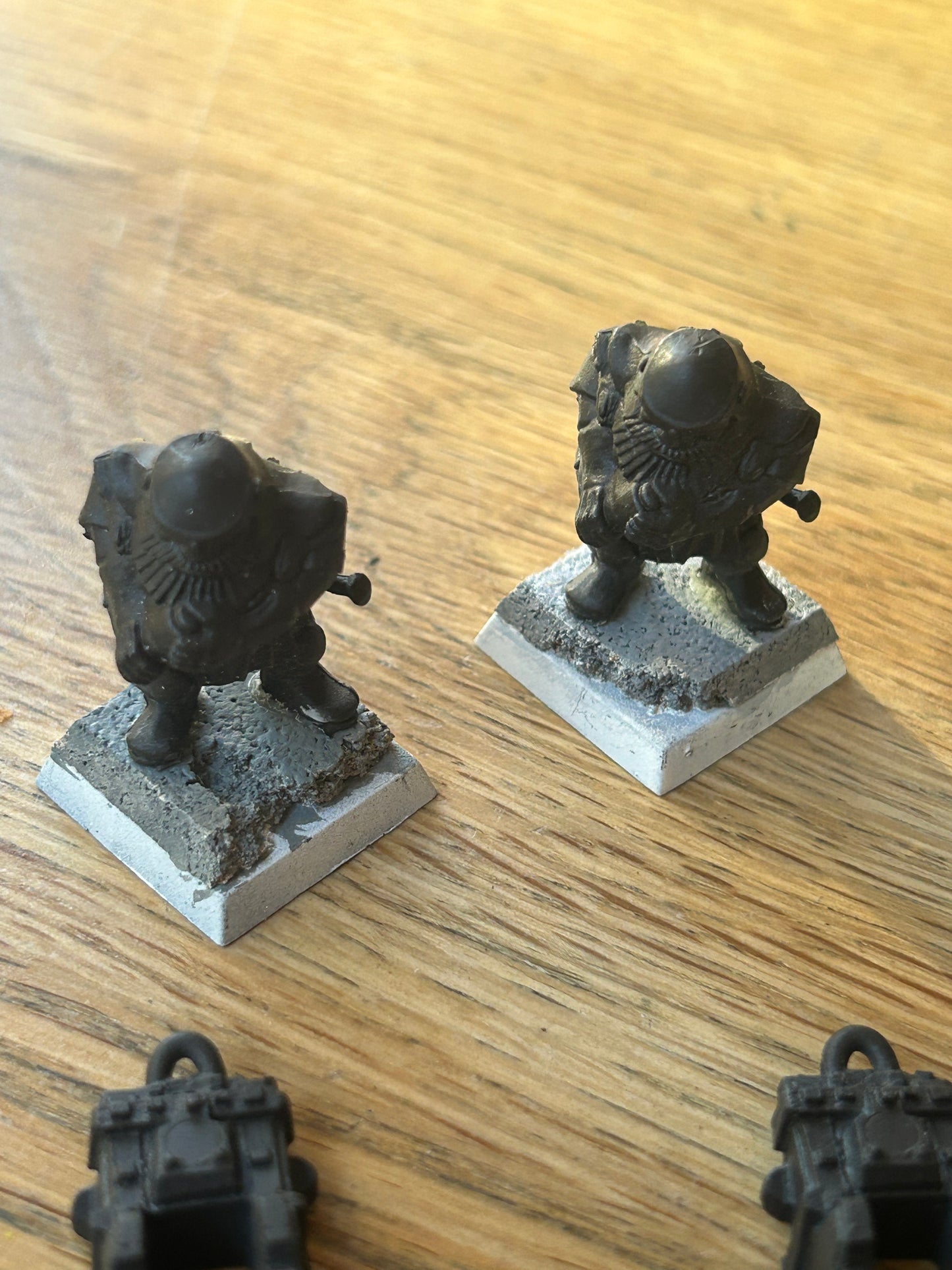 Warhammer fantasy proxy mantic dwarf artillery x2