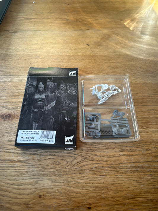 Goblin Wolf Rider Bosses box set warhammer fantasy
