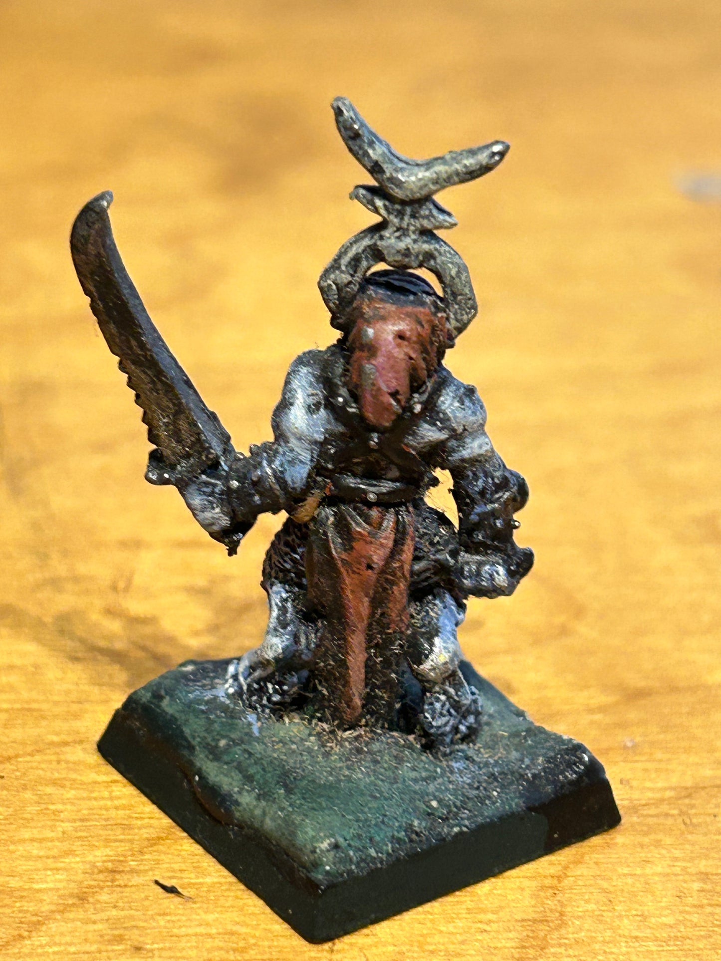 SLAANESH CHAOS BEASTMAN Metal Realm of Chaos Beasts Beastmen Warhammer 1980s E4d