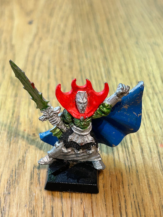 Warhammer Undead Vampire Lord with Cloak Classic Metal 1990s Counts