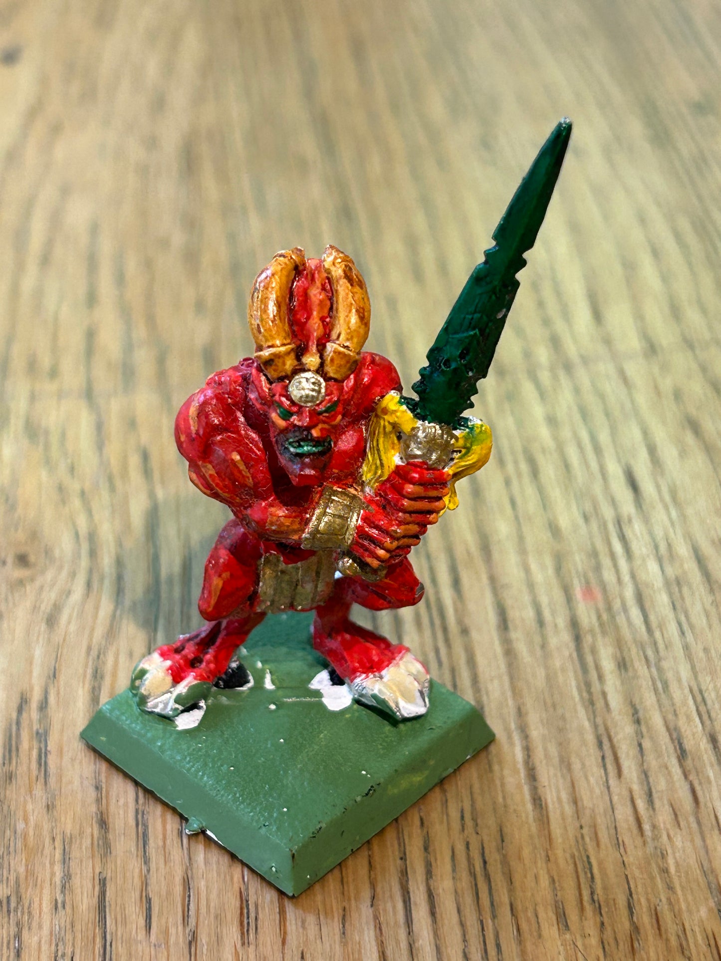 Chaos 40k warhammer fantasy BLOODLETTER OF KHORNE WARHAMMER FANTASY METAL MARAUDER