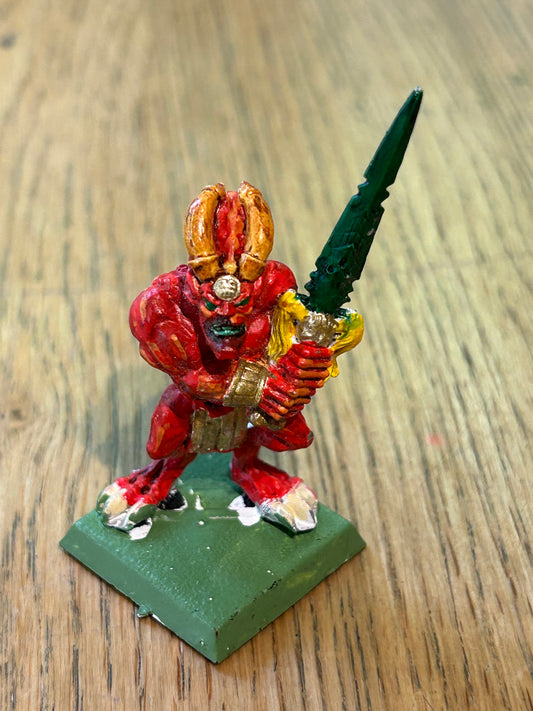 Chaos 40k warhammer fantasy BLOODLETTER OF KHORNE WARHAMMER FANTASY METAL MARAUDER