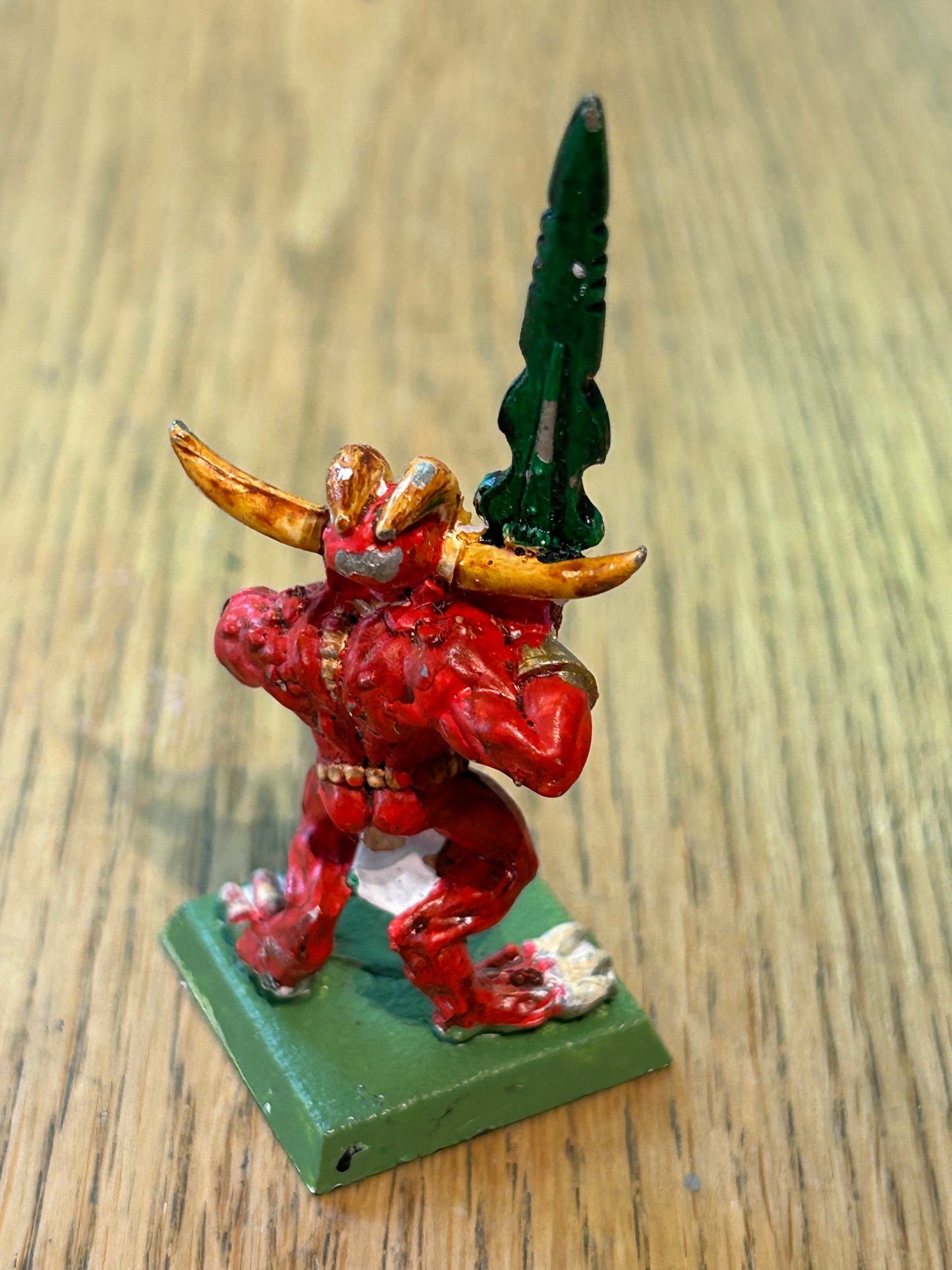 Chaos 40k warhammer fantasy BLOODLETTER OF KHORNE WARHAMMER FANTASY METAL MARAUDER