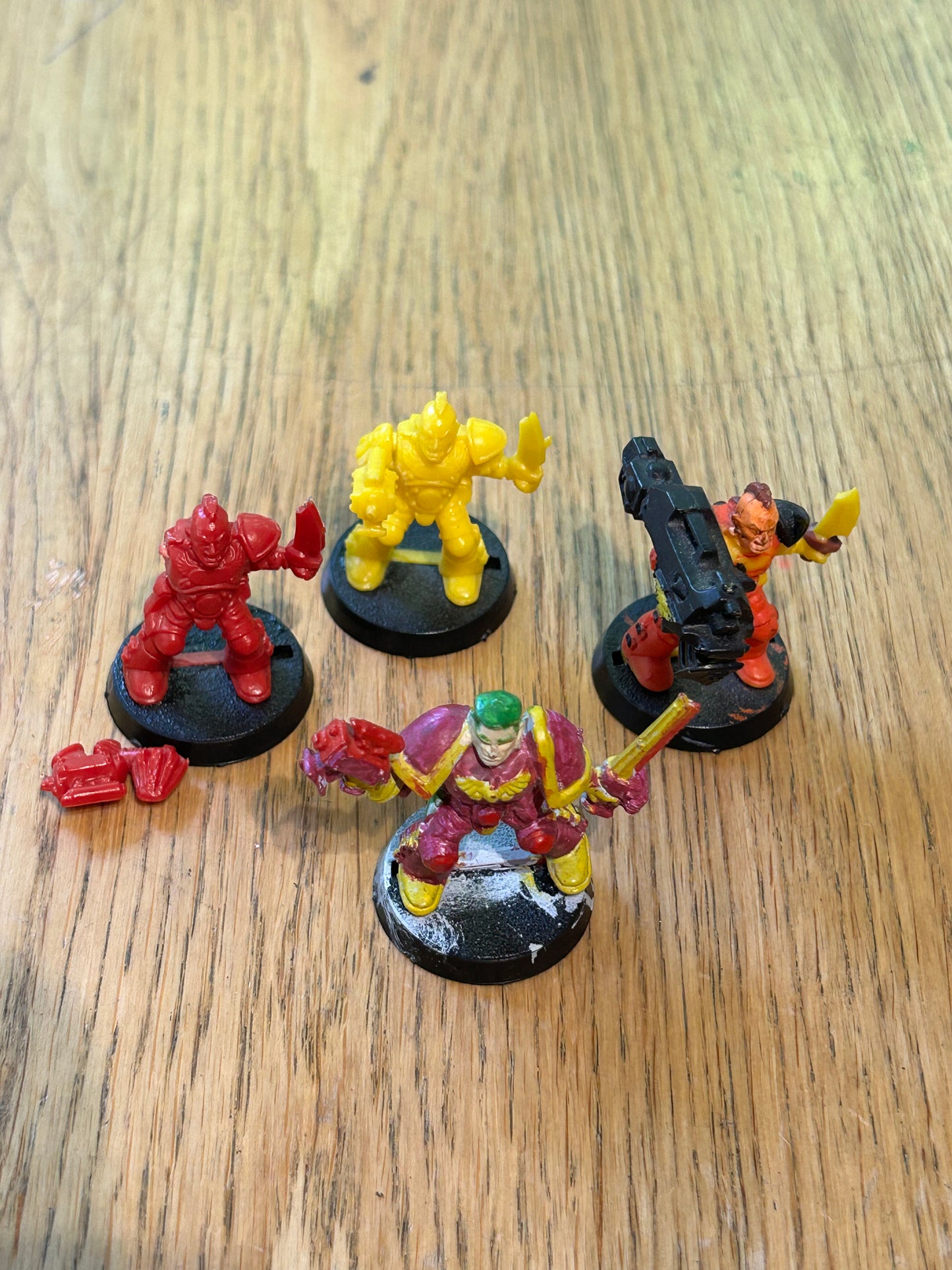 Warhammer 40k Rogue Trader space marine scout squad of 4  plastic