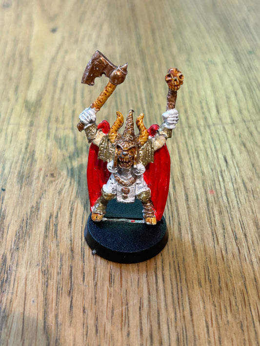 Epic 40k/Space Marine 6mm Chaos Bloodthirster Khorne Greater Daemon OOP/GW Metal