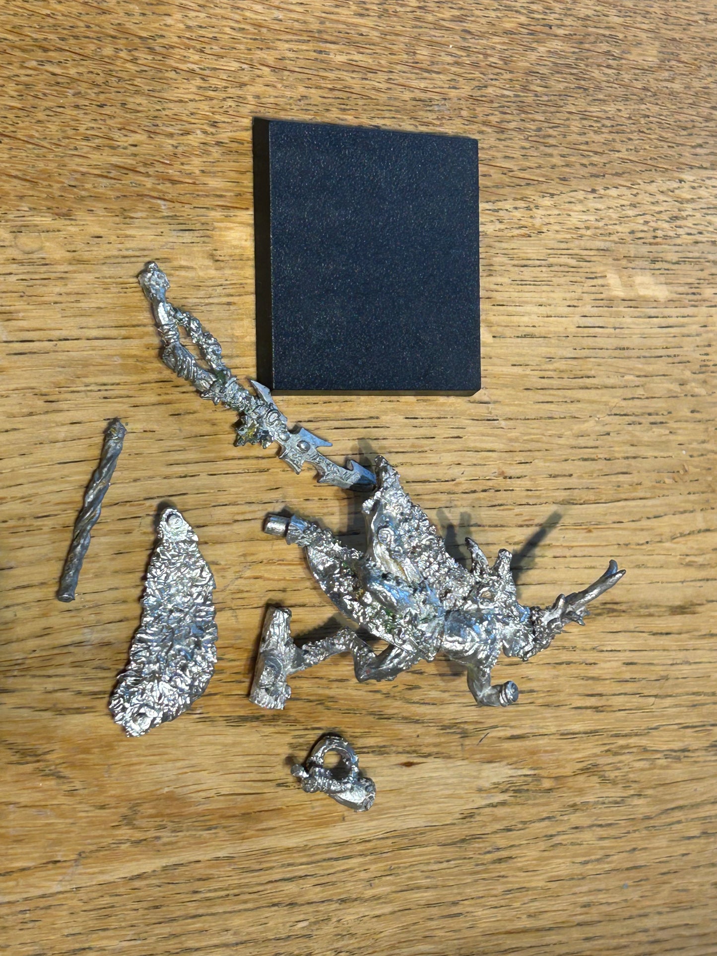 Orion King of the Woods (missing hounds and bow and staff needs repairing), Wood Elves, Sylvaneth, Warhammer Fantasy Battles