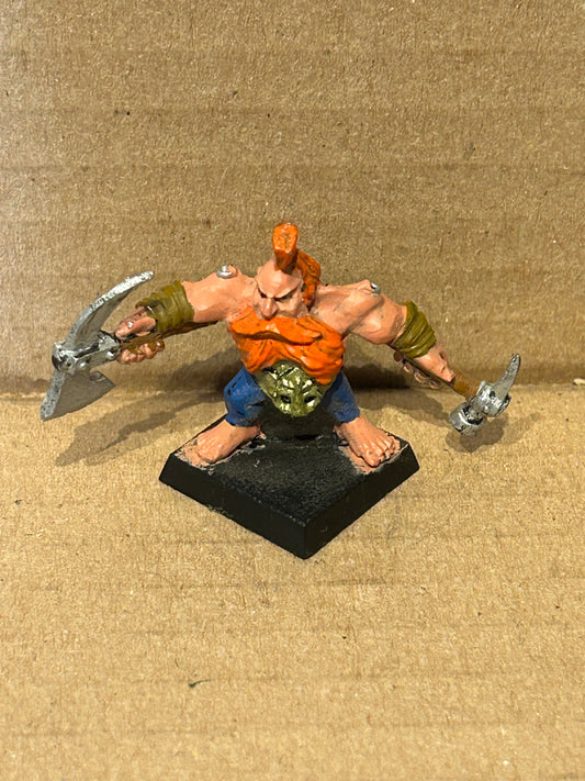 Games Workshop Mordheim Dwarf Pit Fighter  Trollslayer Hiresword