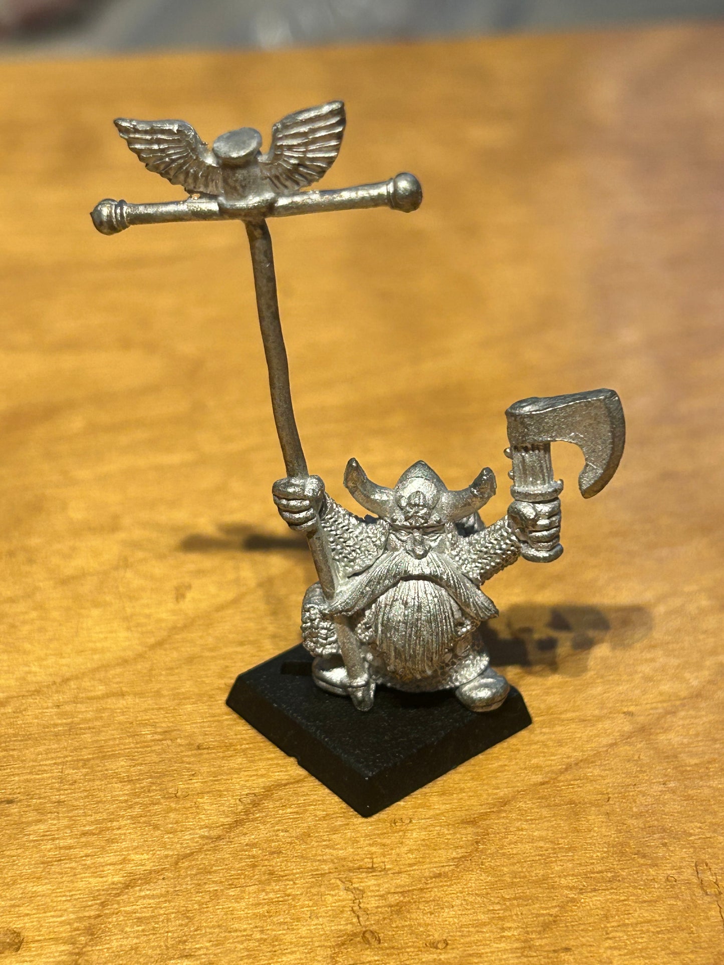 Warhammer fantasy - Dwarfs -  Classic Dwarf Metal Bugman's Standard Bearer