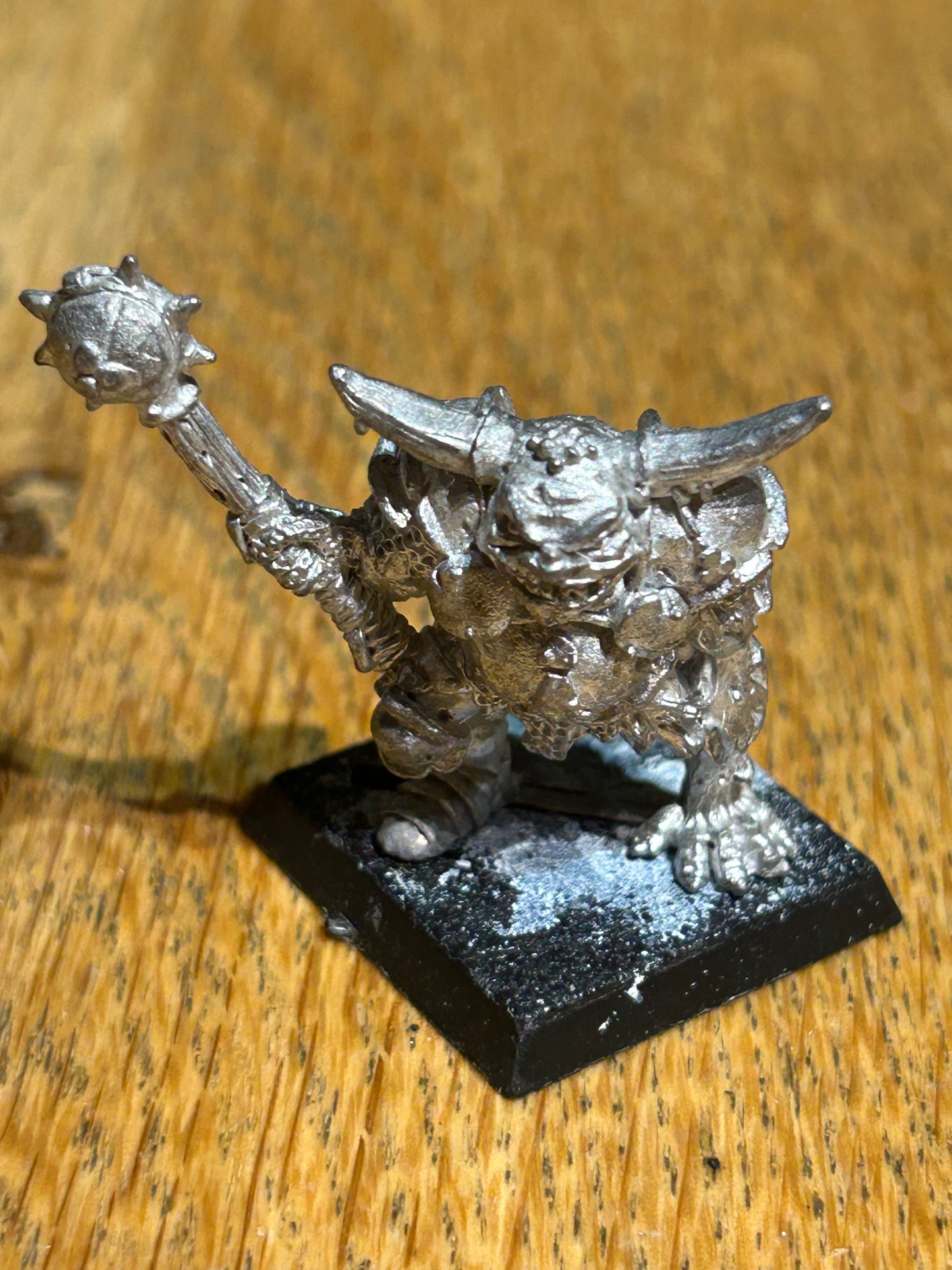 CITADEL/WARHAMMER "CHAOS CHAMPION of NURGLE with MACE"