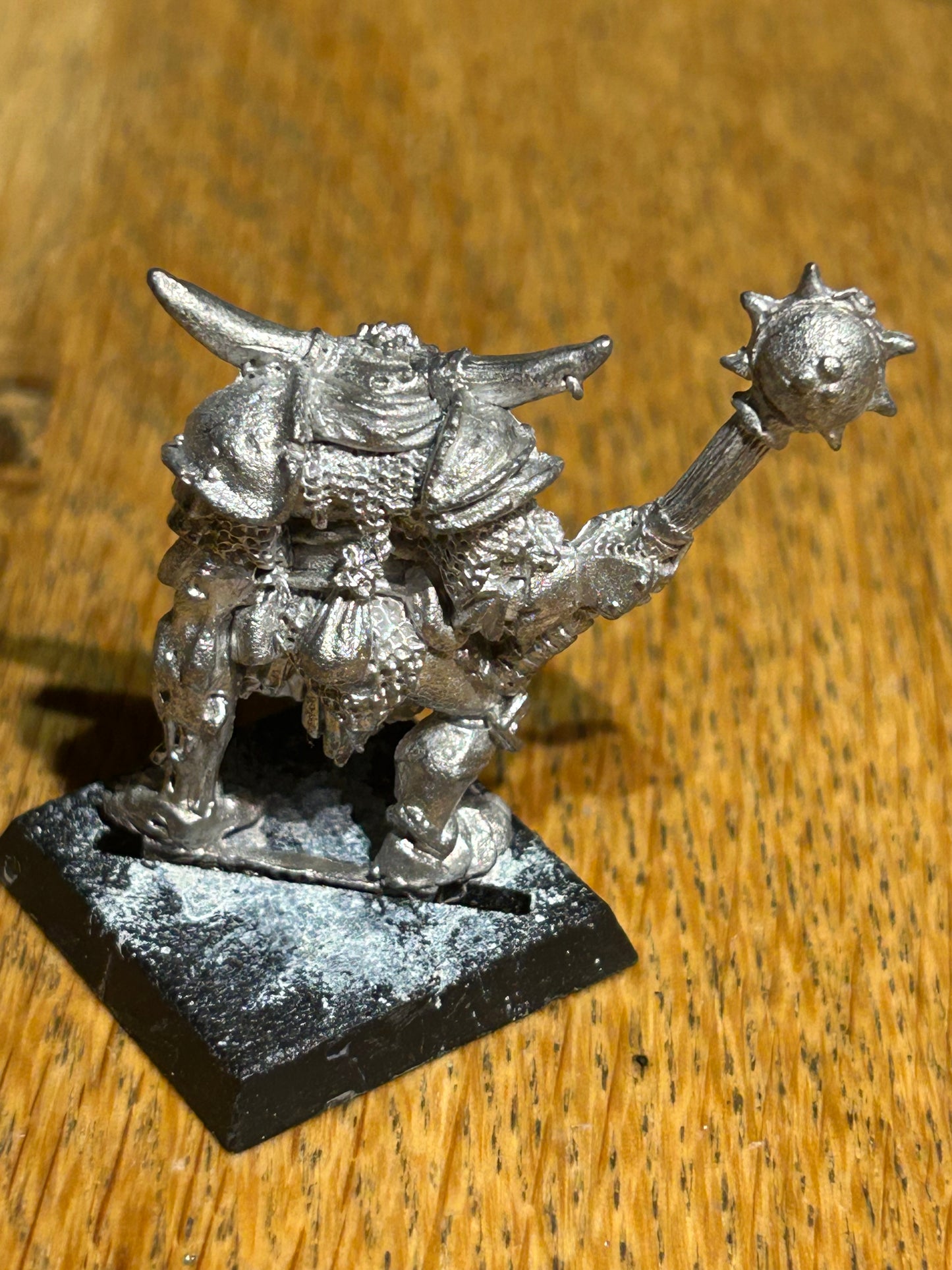 CITADEL/WARHAMMER "CHAOS CHAMPION of NURGLE with MACE"