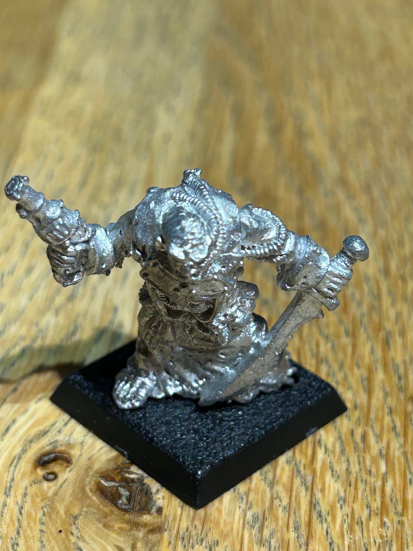 Warhammer Chaos Champion of Nurgle with Pistol and Sword Games Workshop