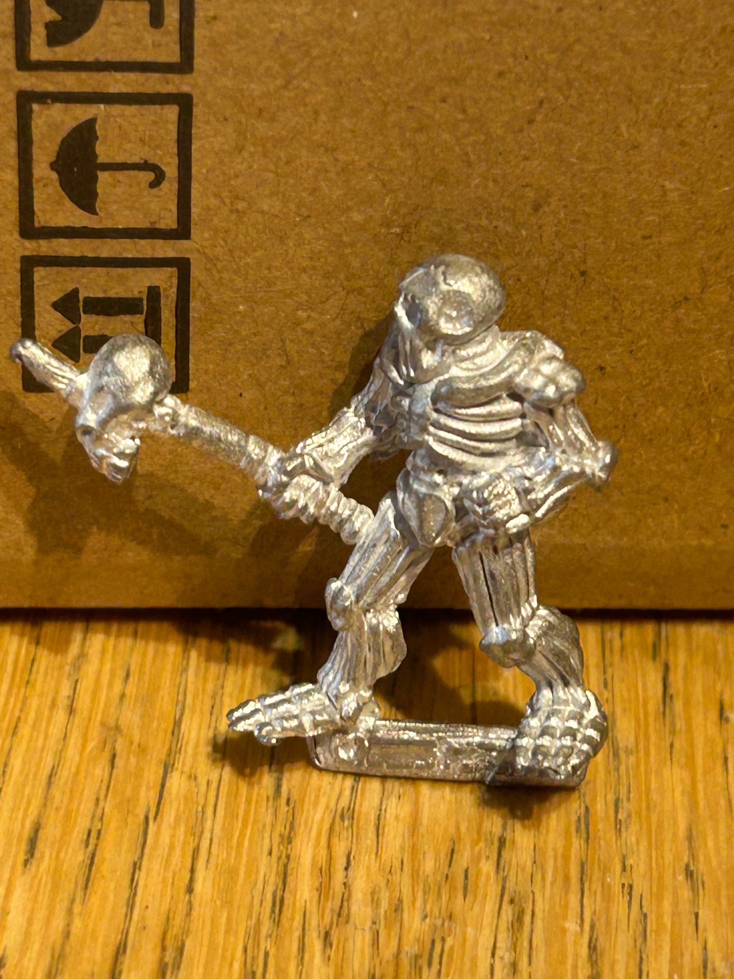 Citadel Warhammer fantasy  80s Chaos Thug Skeletal bone armour