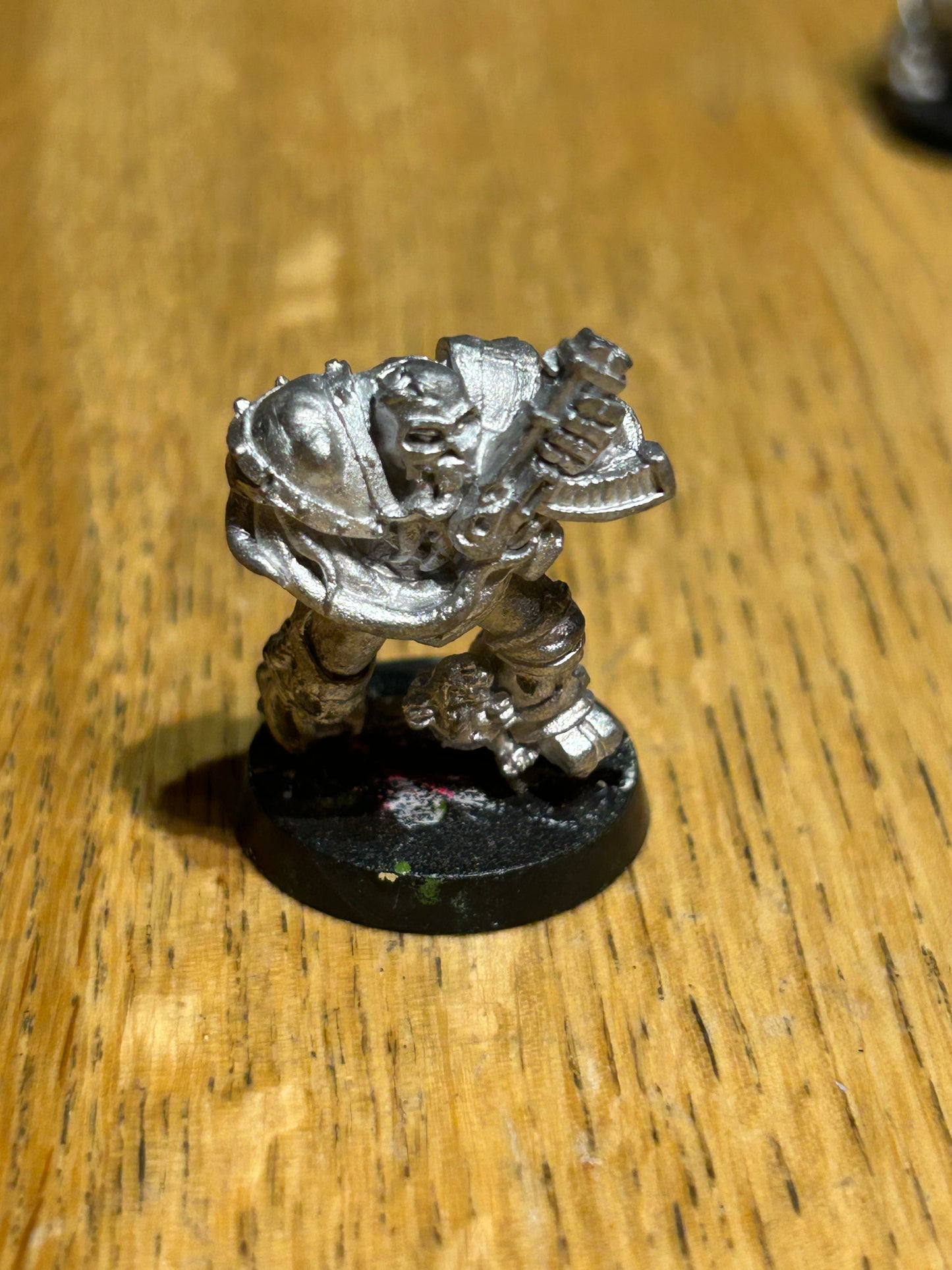Warhammer 40k Rogue Trader Chaos Renegade Space Marine Nurgle Skull Head Metal (no backpack)