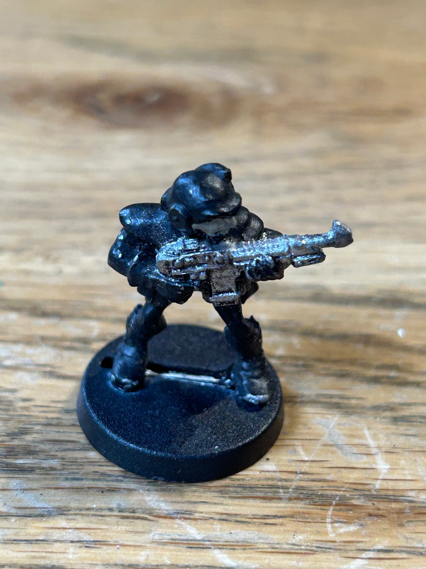 Imperial Guard Trooper Harrison w/ Autogun RT05 Rogue Trader Metal Citadel