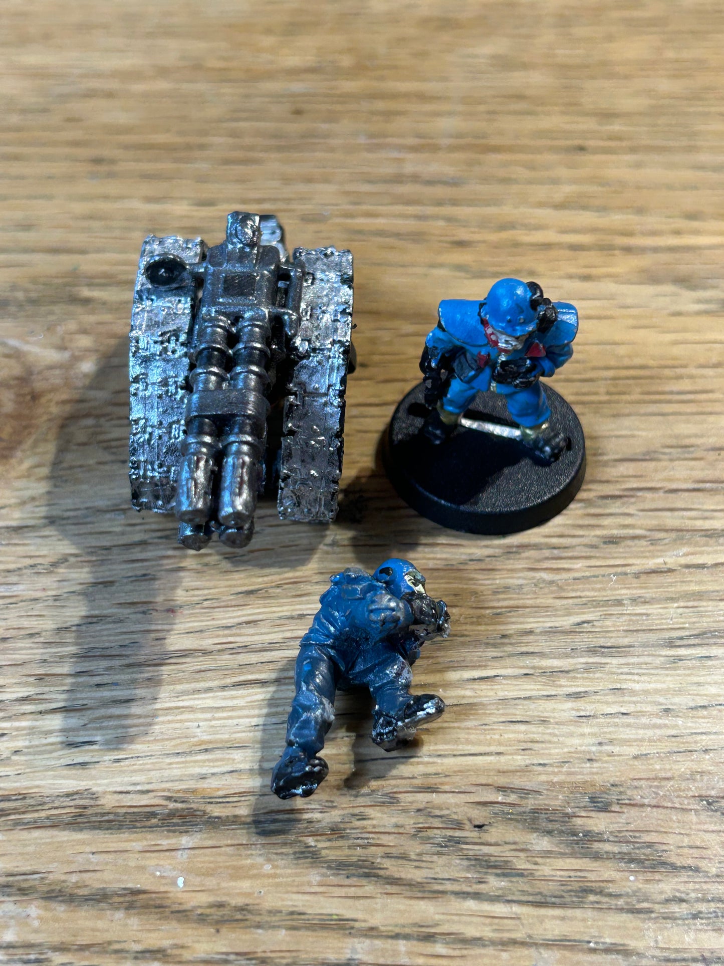 Warhammer 40k Rogue Trader Imperial Guard Rapier with Crew - Games Workshop OOP