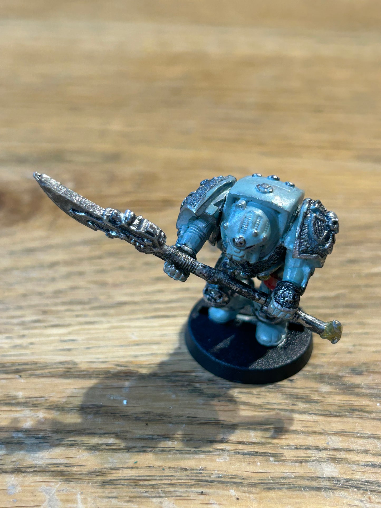 Warhammer 40k Rogue Trader Grey Knight Terminator with nemesis halberd