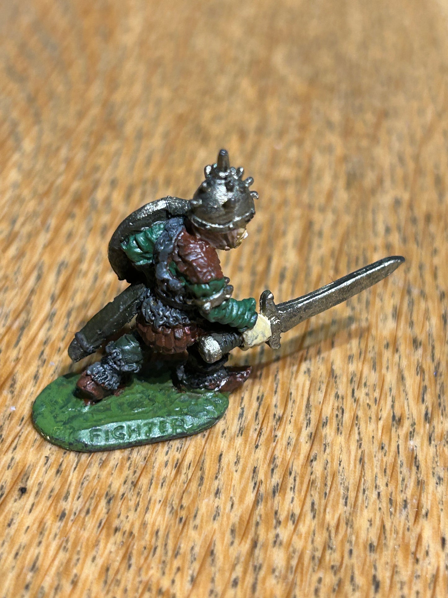 Citadel Warhammer 80s pre-slotta C10 Half Orc fighter