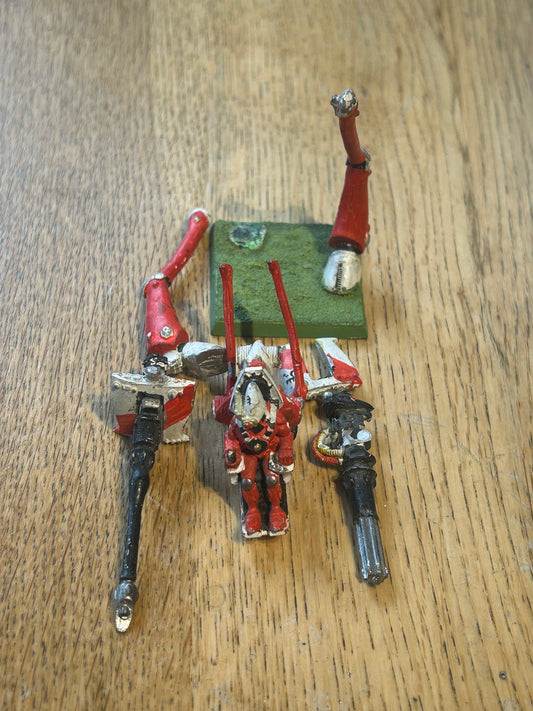 Games Workshop Rogue Trader Era Warhammer 40k 1988 Eldar War Walker Metal