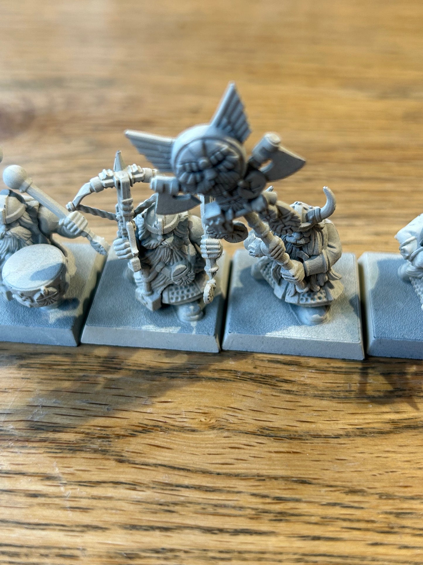 Warhammer fantasy old world plastic dwarf quarrellers  including command x6