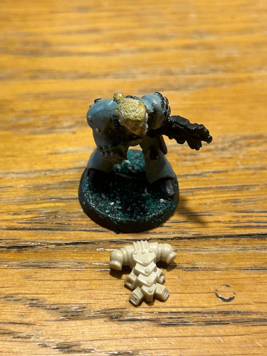 Space Marine Brother Napier Power Fist Rogue Trader Metal Citadel Marines