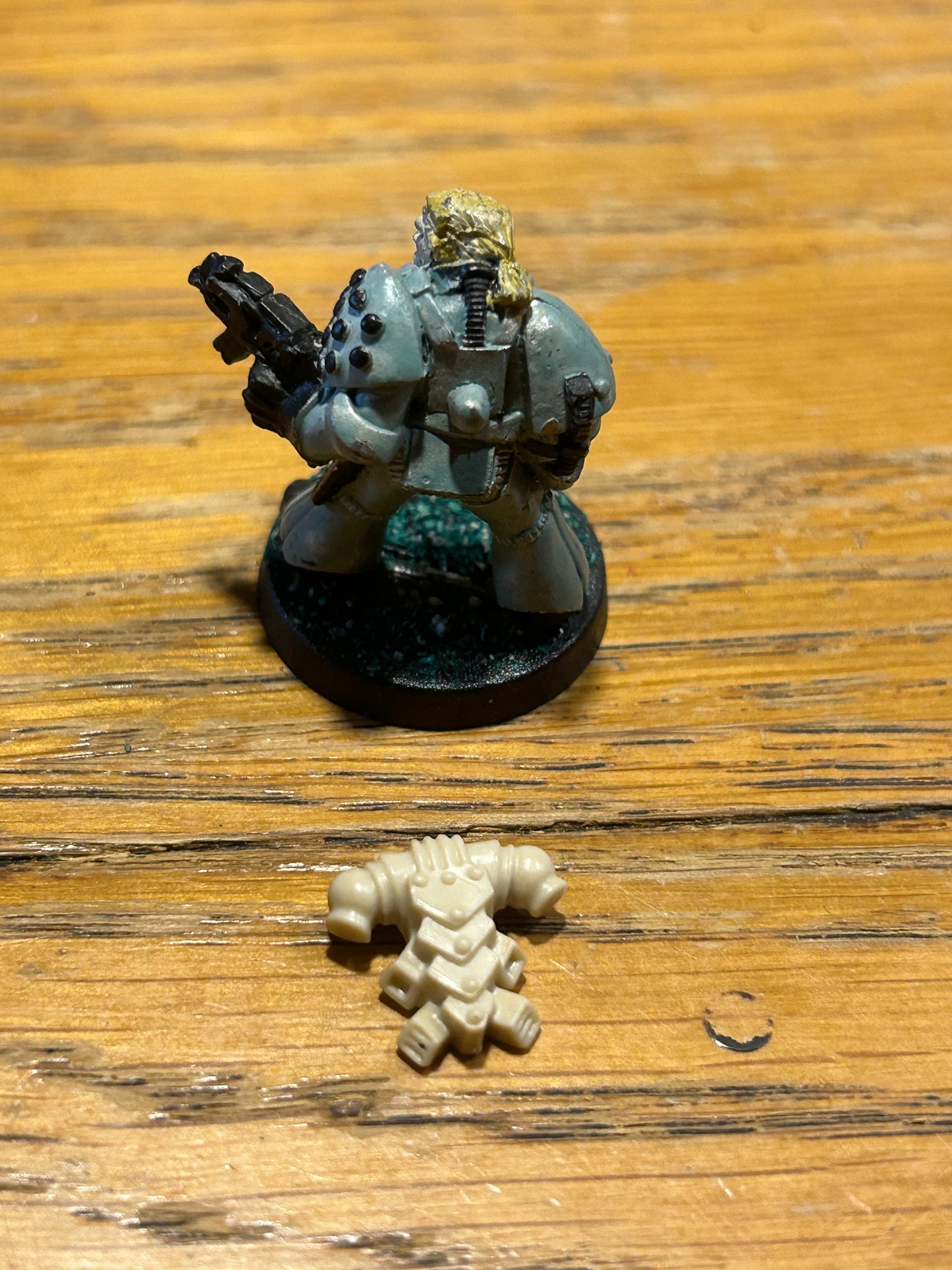 Space Marine Brother Napier Power Fist Rogue Trader Metal Citadel Marines