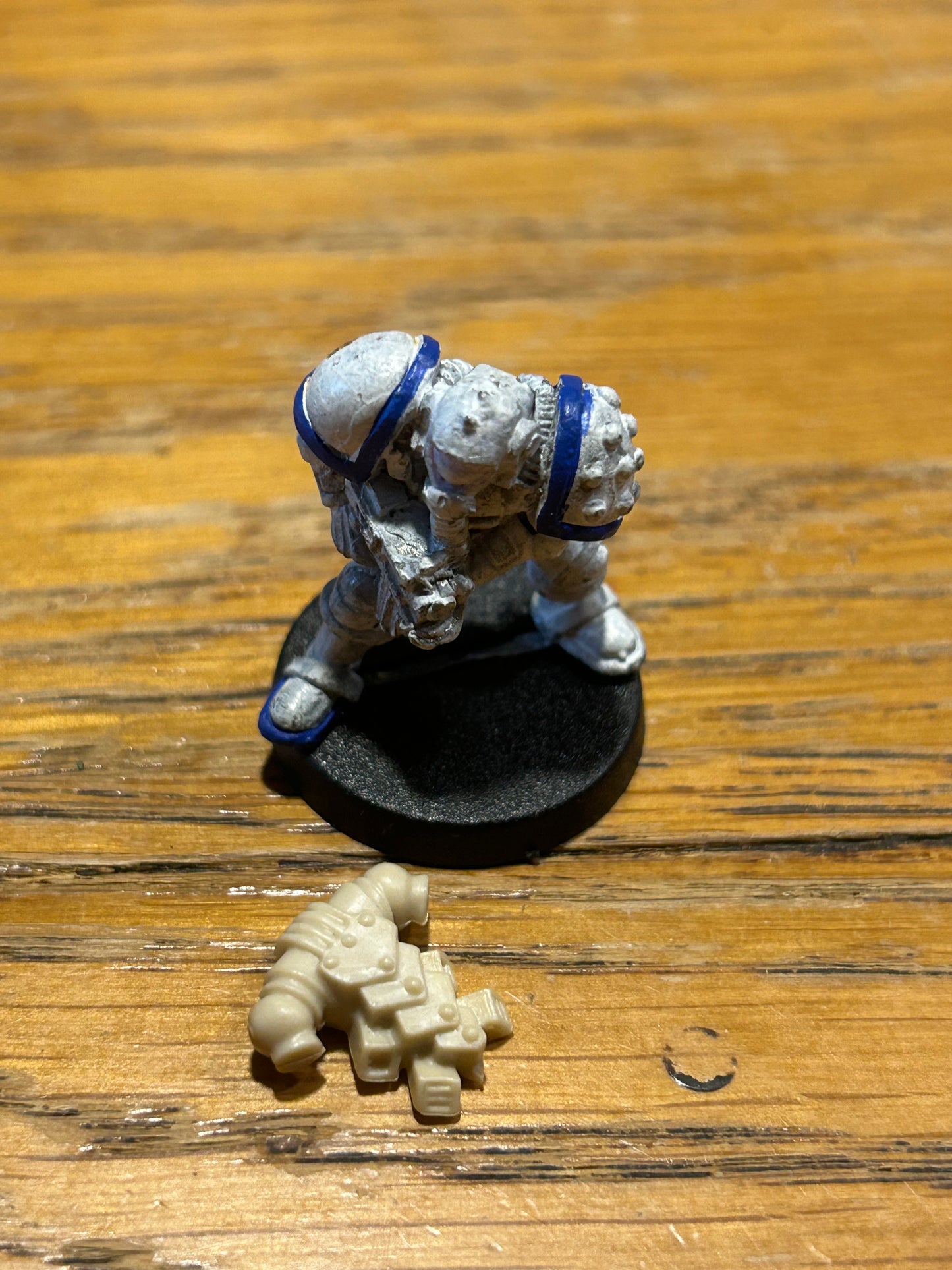 Rogue Trader Space Marine Artificer Armour 4 40k 80s Citadel Metal