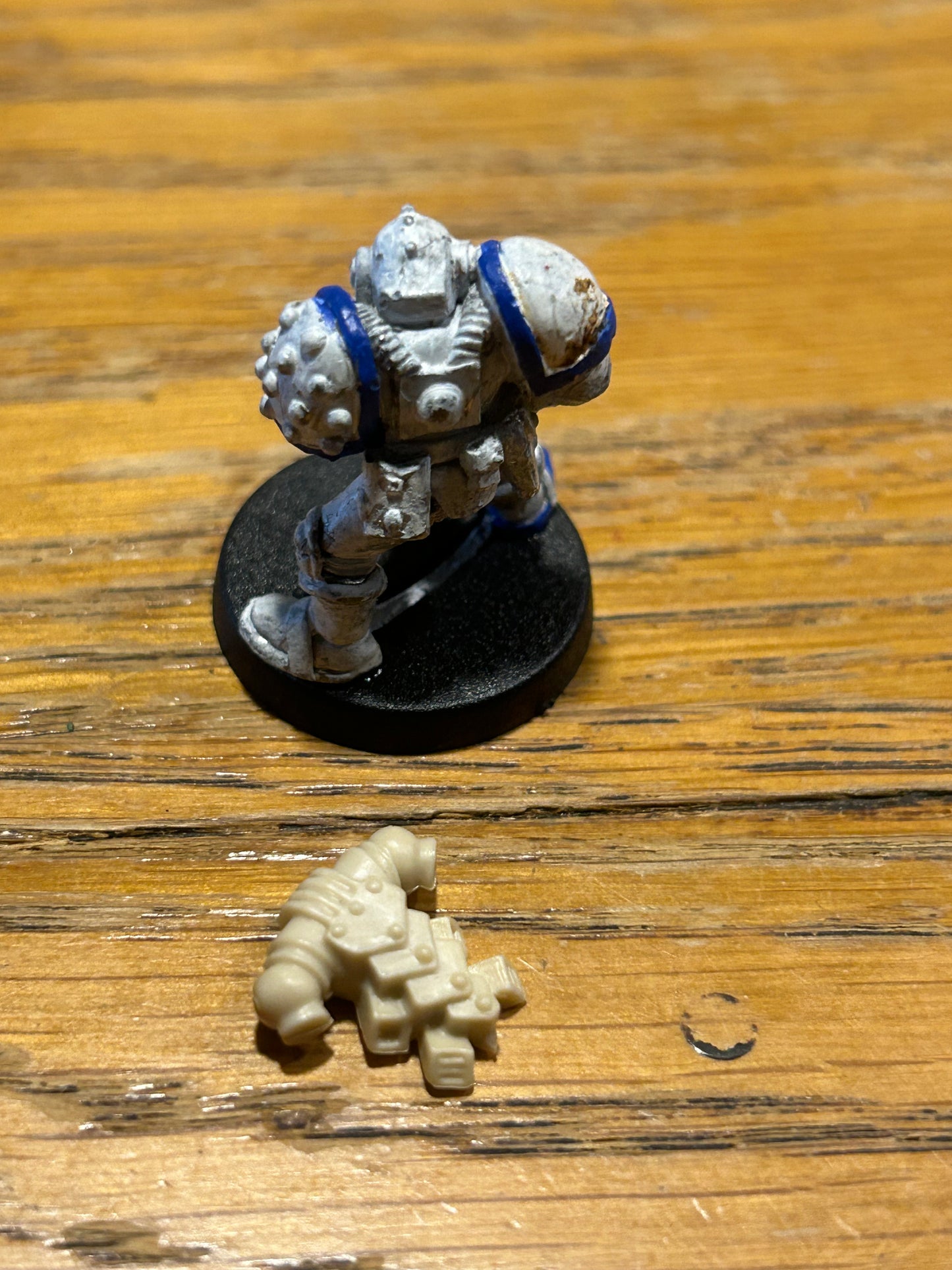Rogue Trader Space Marine Artificer Armour 4 40k 80s Citadel Metal
