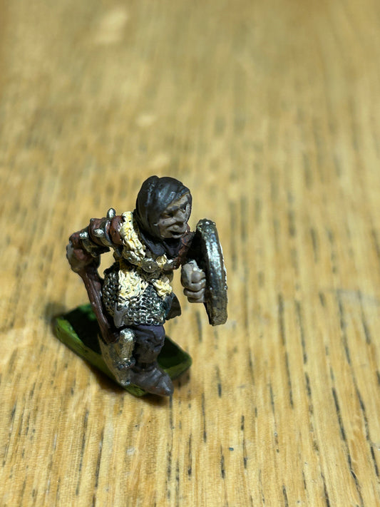 Citadel Warhammer 80s pre-slotta C10 Half Orc fighter