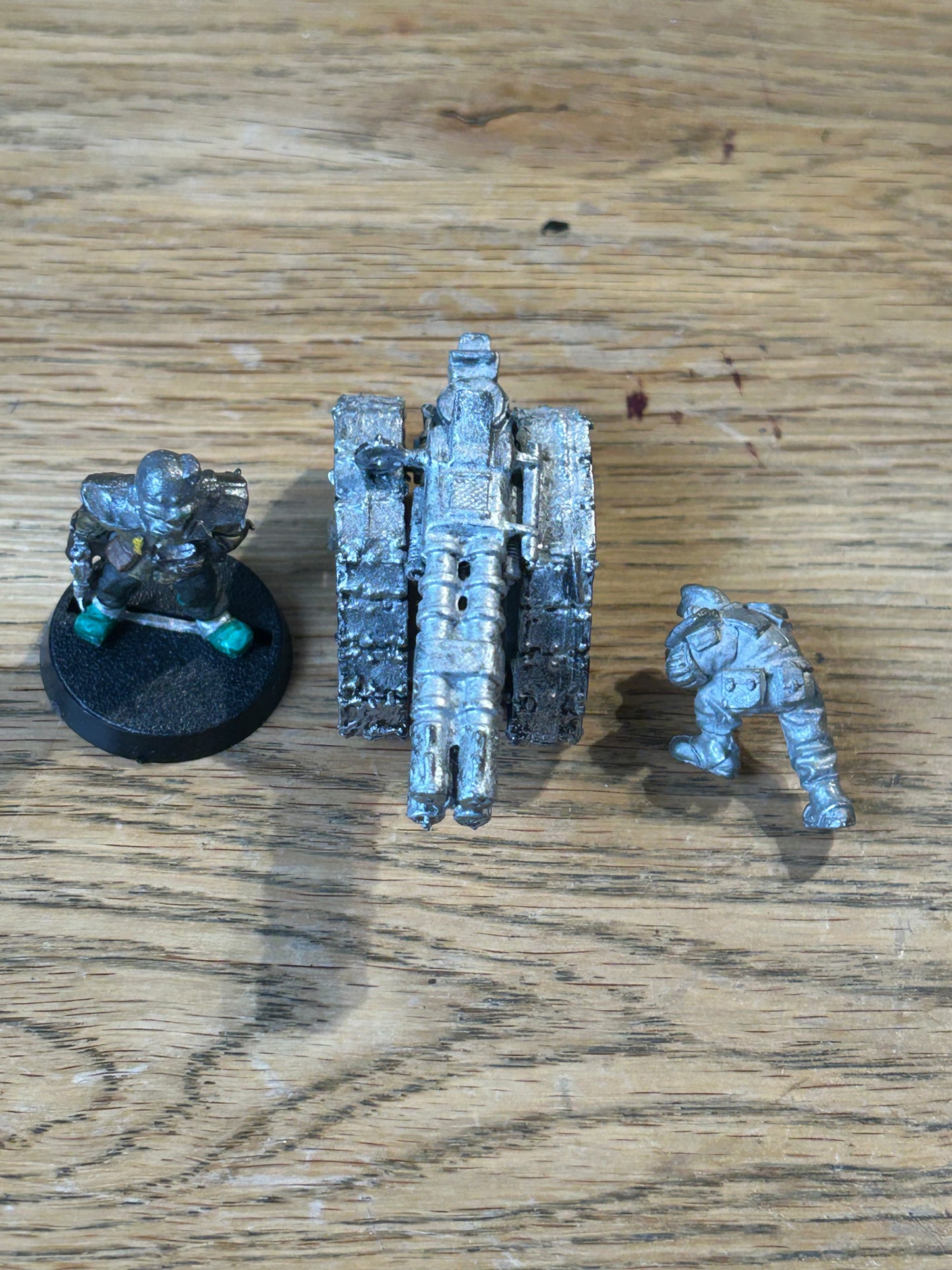 Warhammer 40k Rogue Trader Imperial Guard Rapier with Crew - Games Workshop OOP