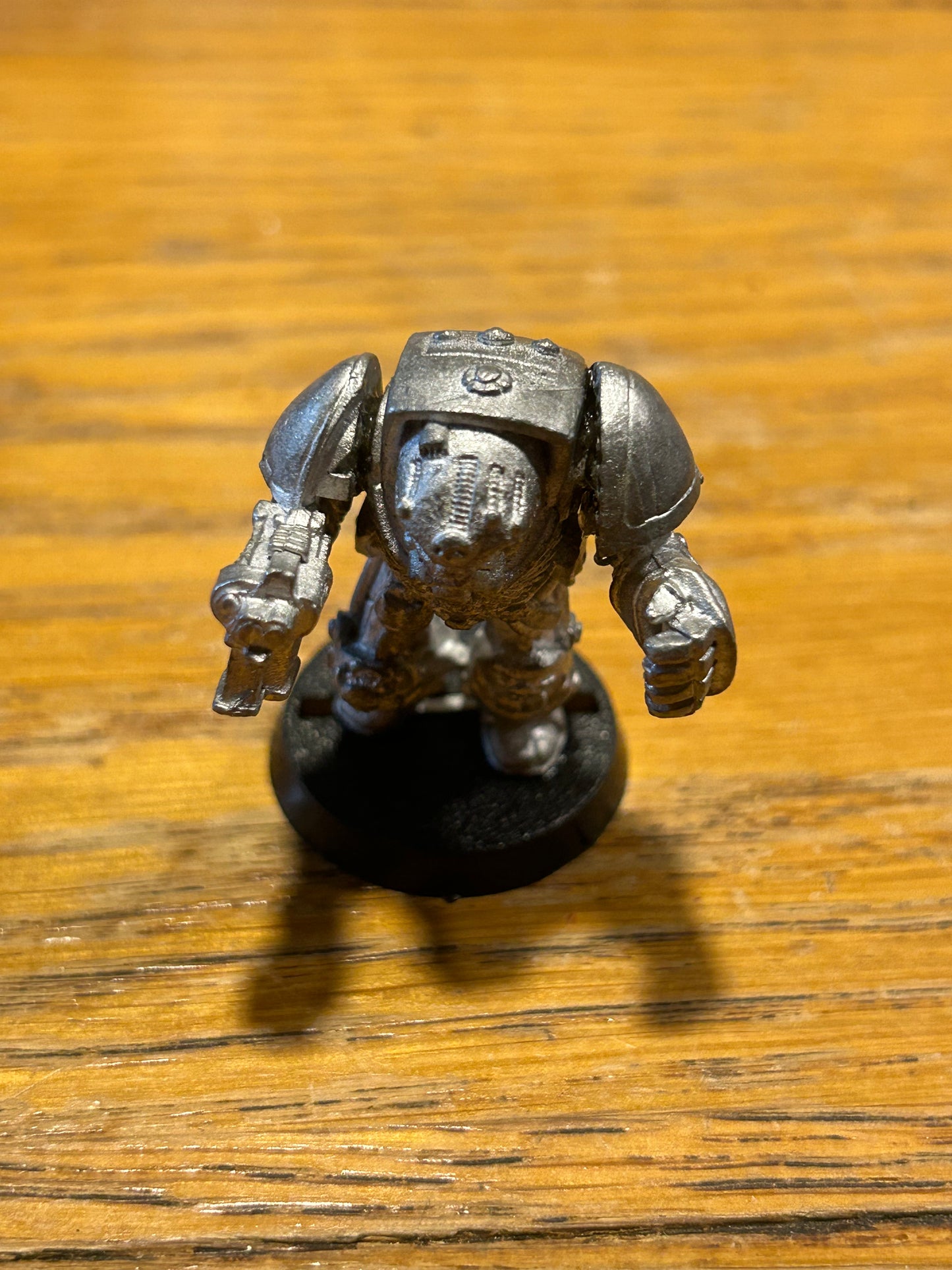 Warhammer 40k - Space Marine - Classic Rogue Trader Librarian, Terminator Armour with storm bolter and power fist
