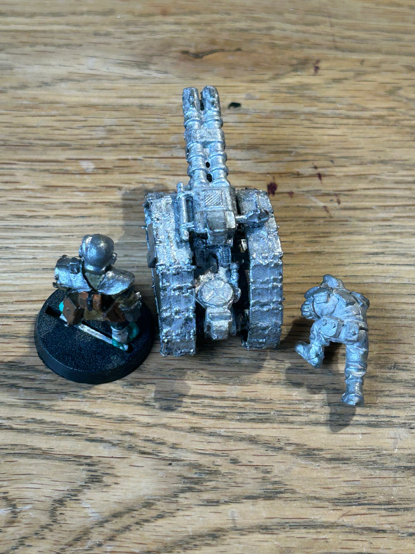 Warhammer 40k Rogue Trader Imperial Guard Rapier with Crew - Games Workshop OOP